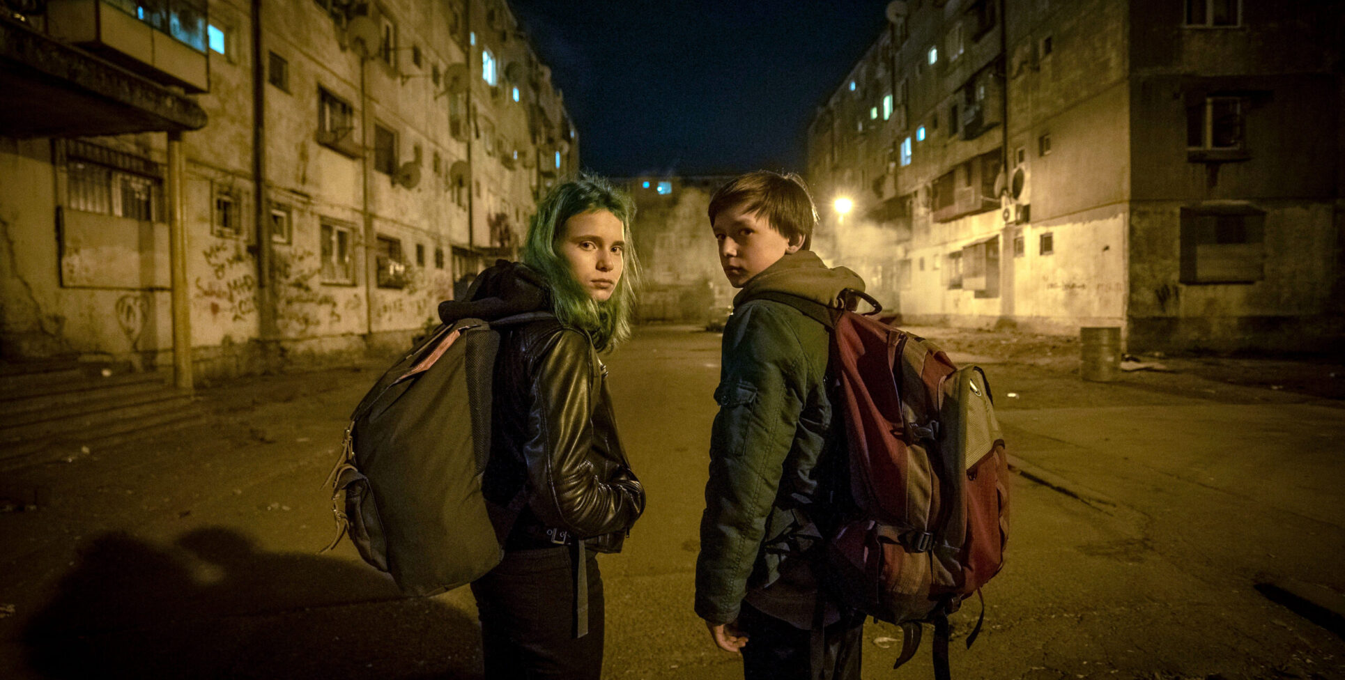 I don´t love you anymore - still form the shooting - kids at Ferentari - Bucharest