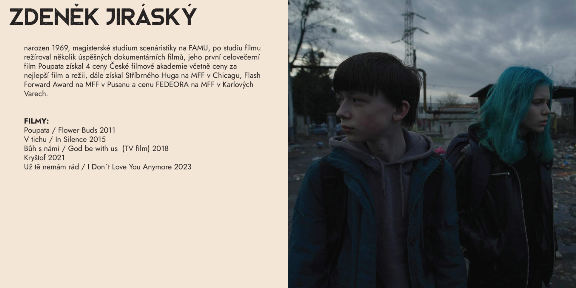 CV of director Zdeněk Jiráský